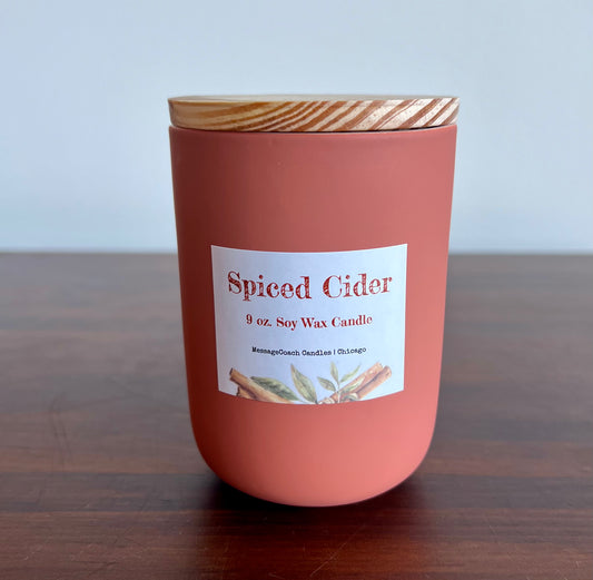 Spiced Cider - 9 oz White Ceramic Tumbler